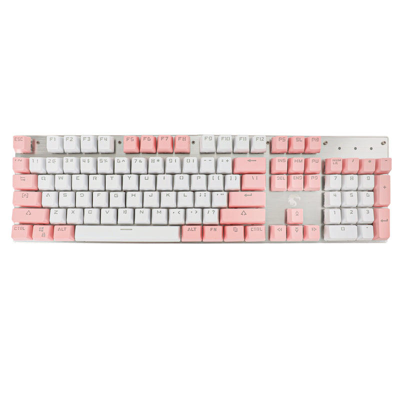 104-Key Office Gaming Dual Mechanical Keyboard