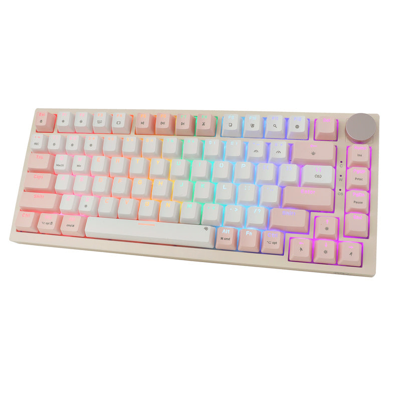 82-Key 75% Layout Gaming Mechanical Keyboard