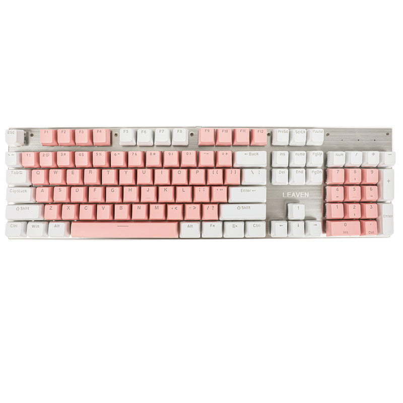 104-Key Gaming Wired Mechanical Keyboard