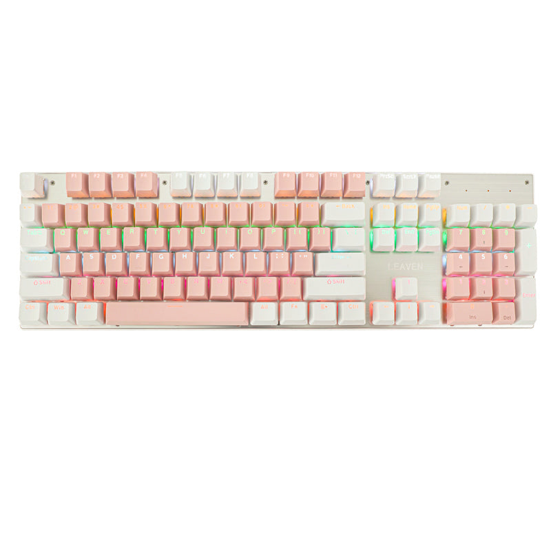 104-Key Gaming Wired Mechanical Keyboard