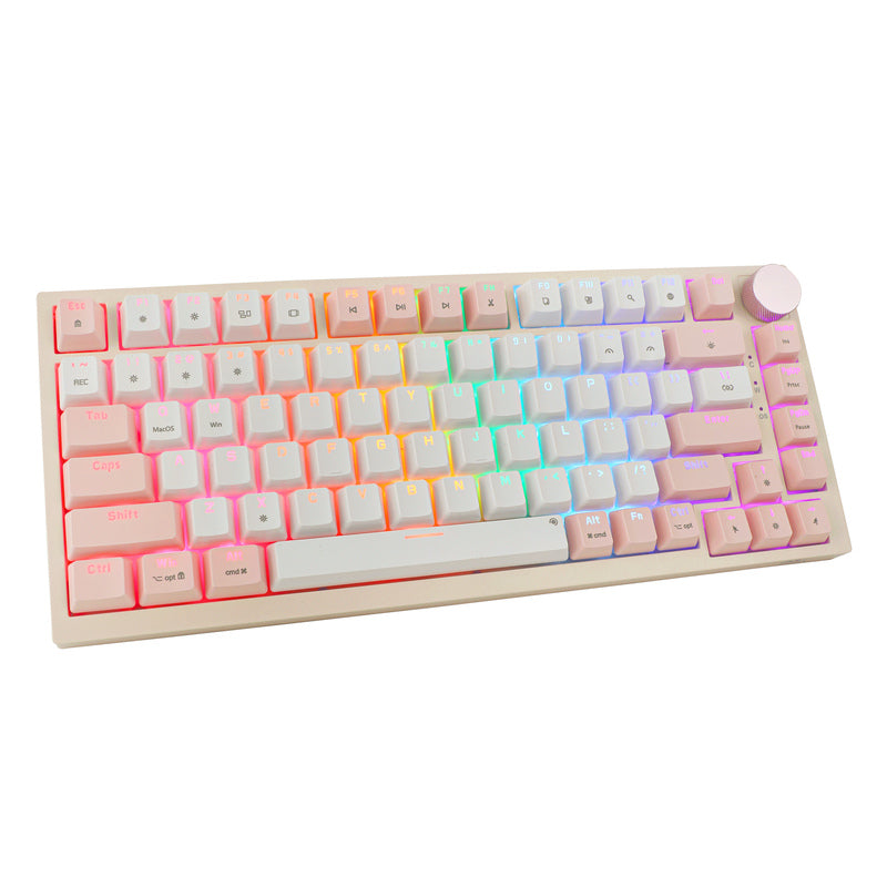 82-Key 75% Layout Gaming Mechanical Keyboard