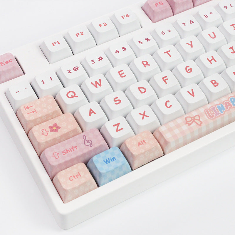 Lina Belle PBT Keycap Set(104+34-Key)