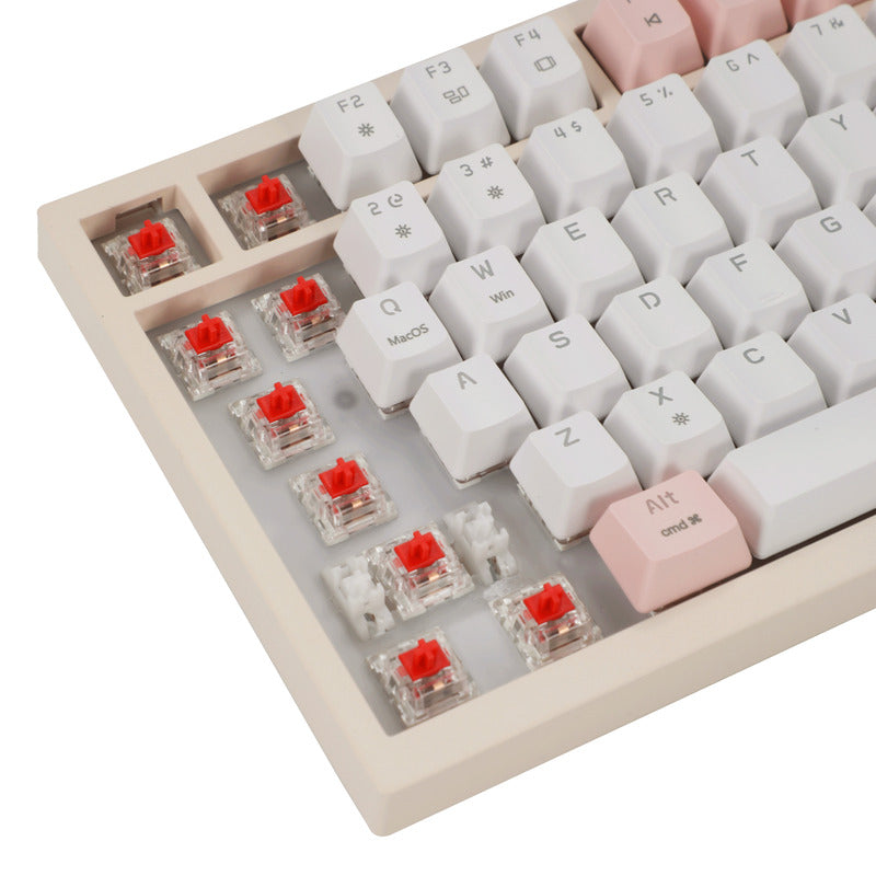 82-Key 75% Layout Gaming Mechanical Keyboard